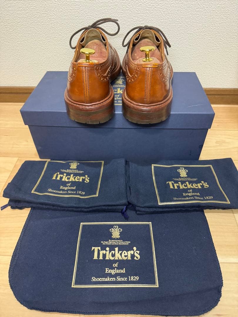 定価11万円トリッカーズバートンマロンUK8フィッティング5