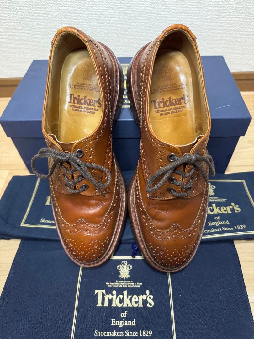 定価11万円トリッカーズバートンマロンUK8フィッティング5