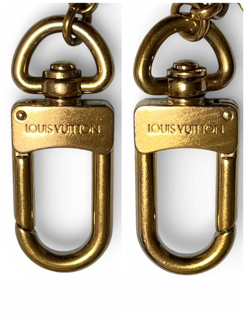 LOUIS VUITTON フルールドゥ バッグチャームM65111 ゴールド