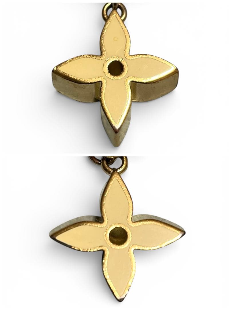 LOUIS VUITTON フルールドゥ バッグチャームM65111 ゴールド