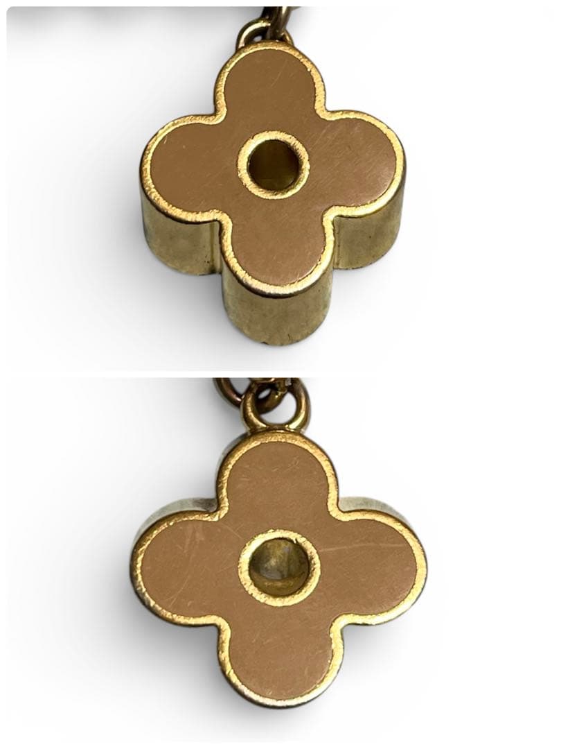 LOUIS VUITTON フルールドゥ バッグチャームM65111 ゴールド