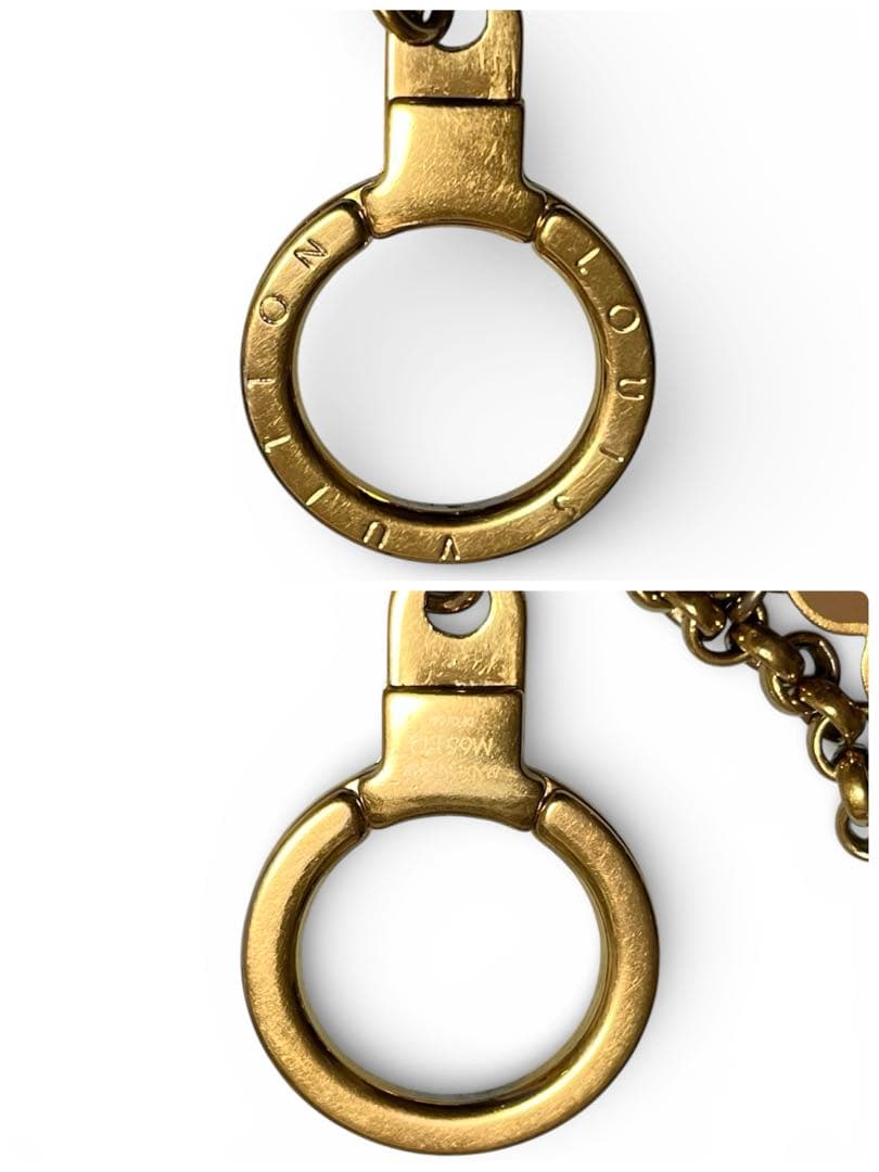 LOUIS VUITTON フルールドゥ バッグチャームM65111 ゴールド