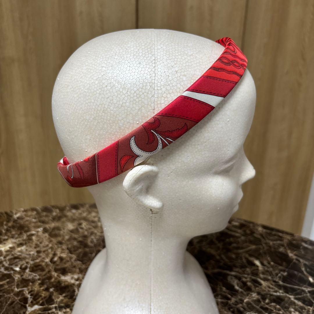 美品／エルメス／ヘアバンド／カチューシャ