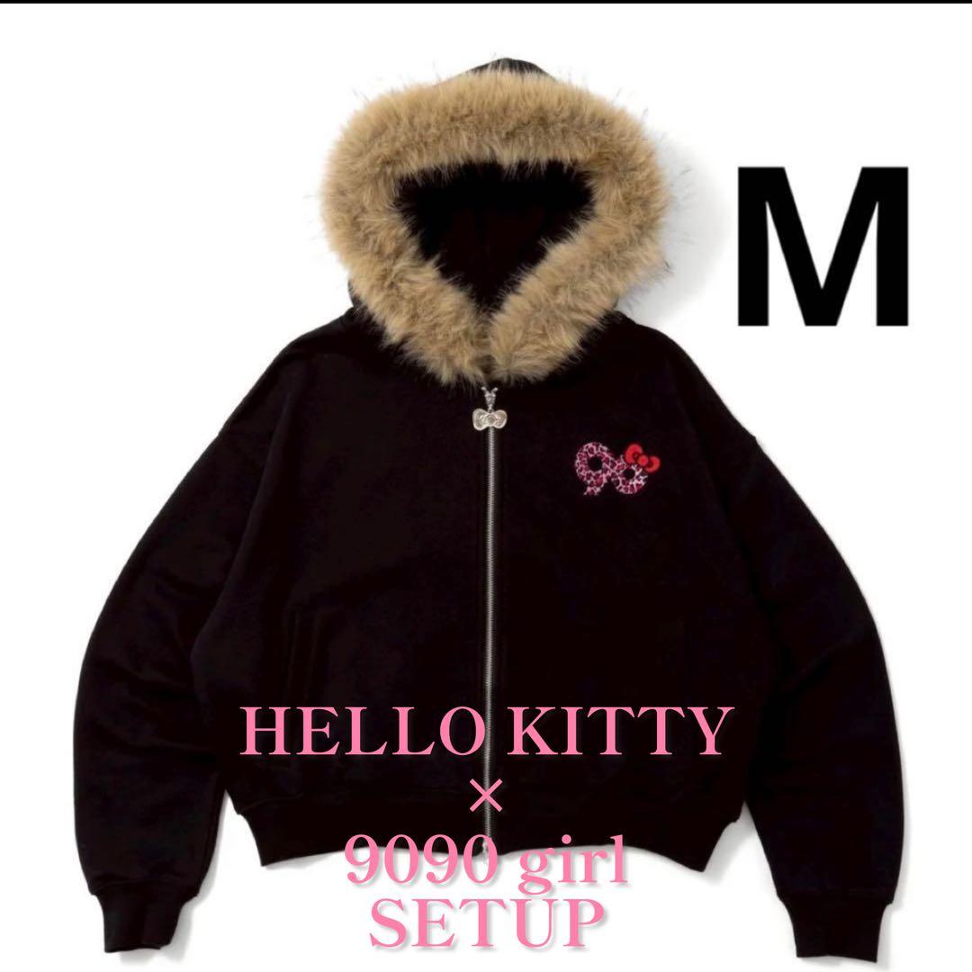 9090 girl × HELLO KITTY 90 Logo セットアップ M