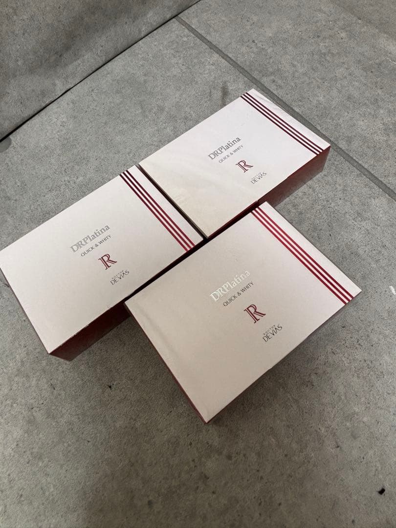 【未開封】Drデヴィアス プラチナ クレイオフパック ホワイティ R まとめ売り