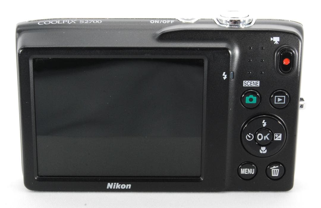 【美品/動作確認済】Nikon CoolPix S2700 バッテリー充電器付