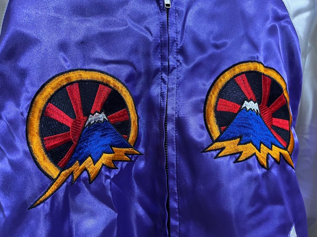 星姫スカジャン　富士山刺繍　タイガー&バニー　イワン着用デザイン