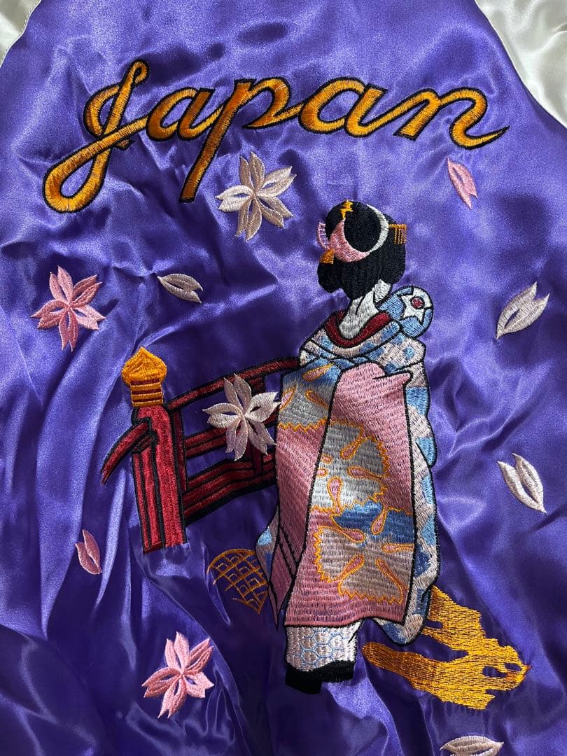 星姫スカジャン　富士山刺繍　タイガー&バニー　イワン着用デザイン