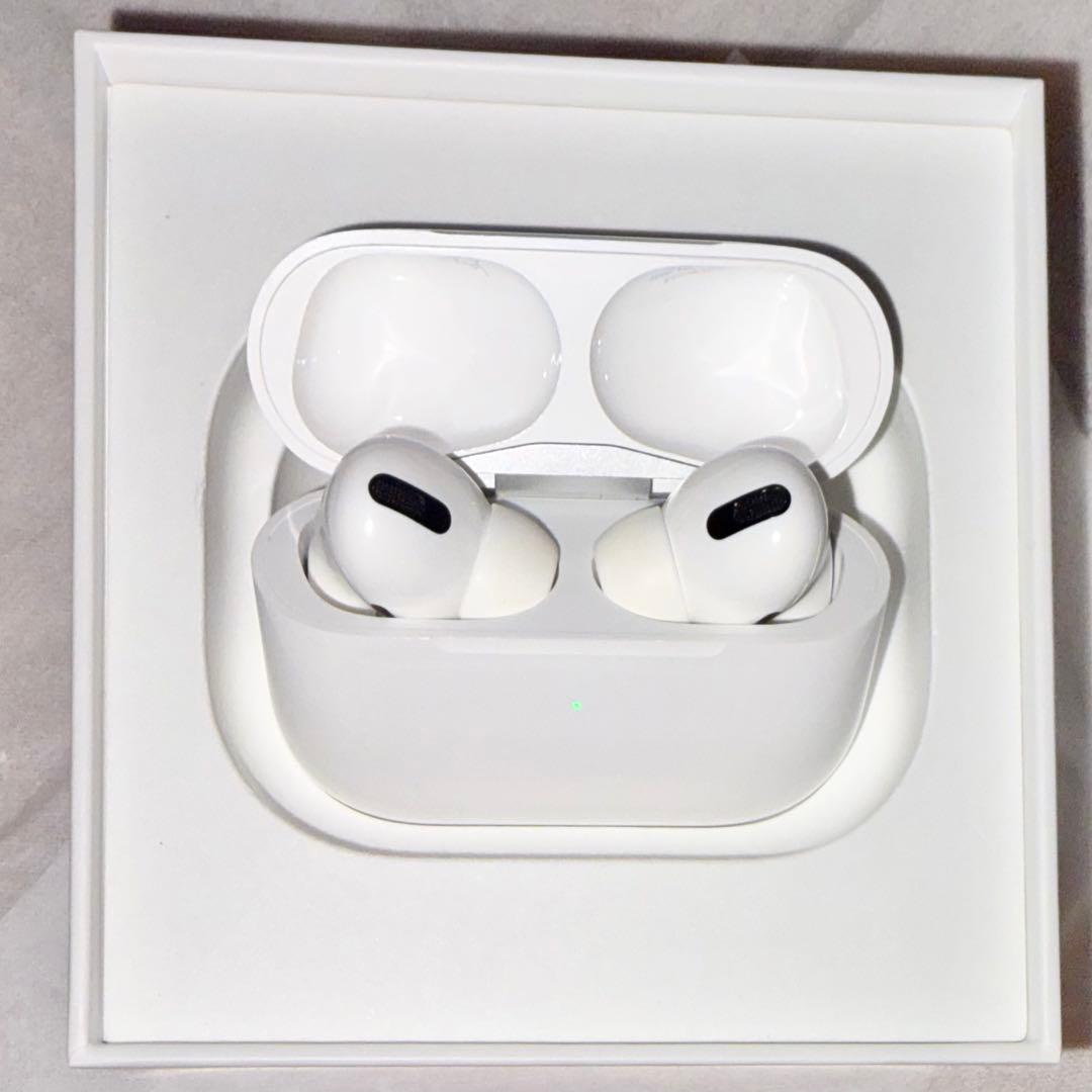 正規品　AirPods Pro ワイヤレス　ケースカバー付　本体　純正　第一世代