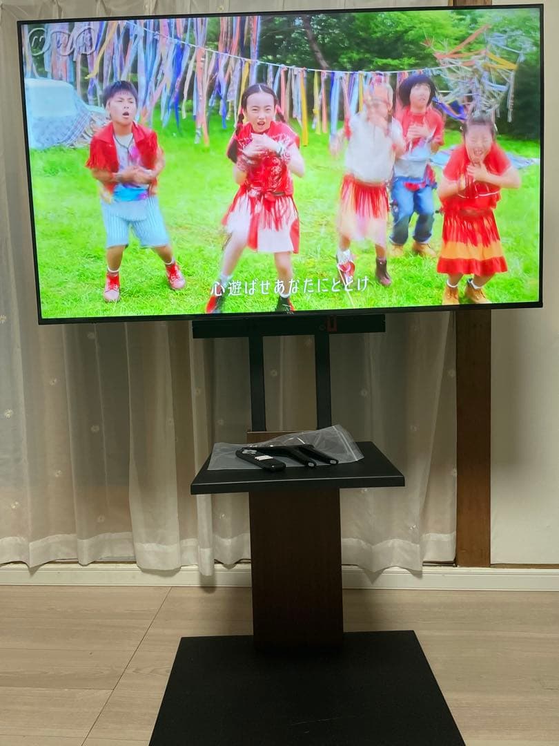 TCL 50P63J 2024年製液晶テレビとスタンド　セット