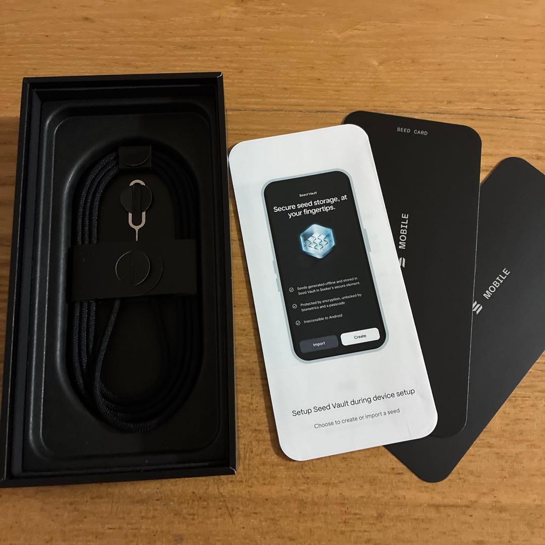 Seeker SOLANA ソラナモバイル　スマートフォン本体