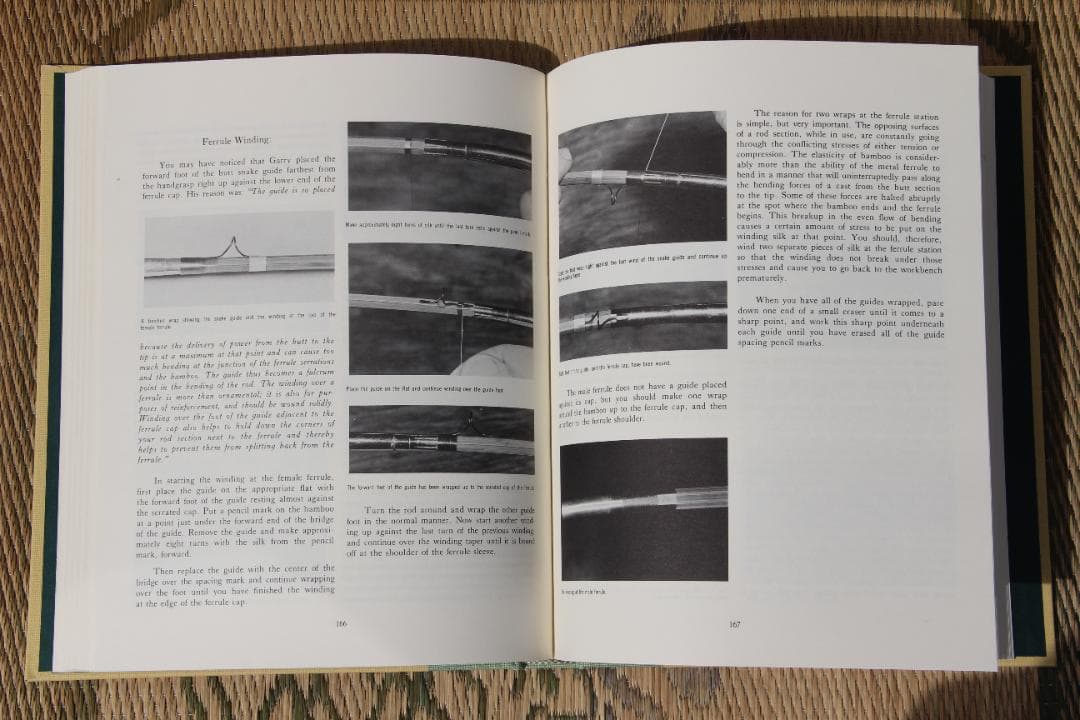 美品フライフィシング　バンブーロッド製作本