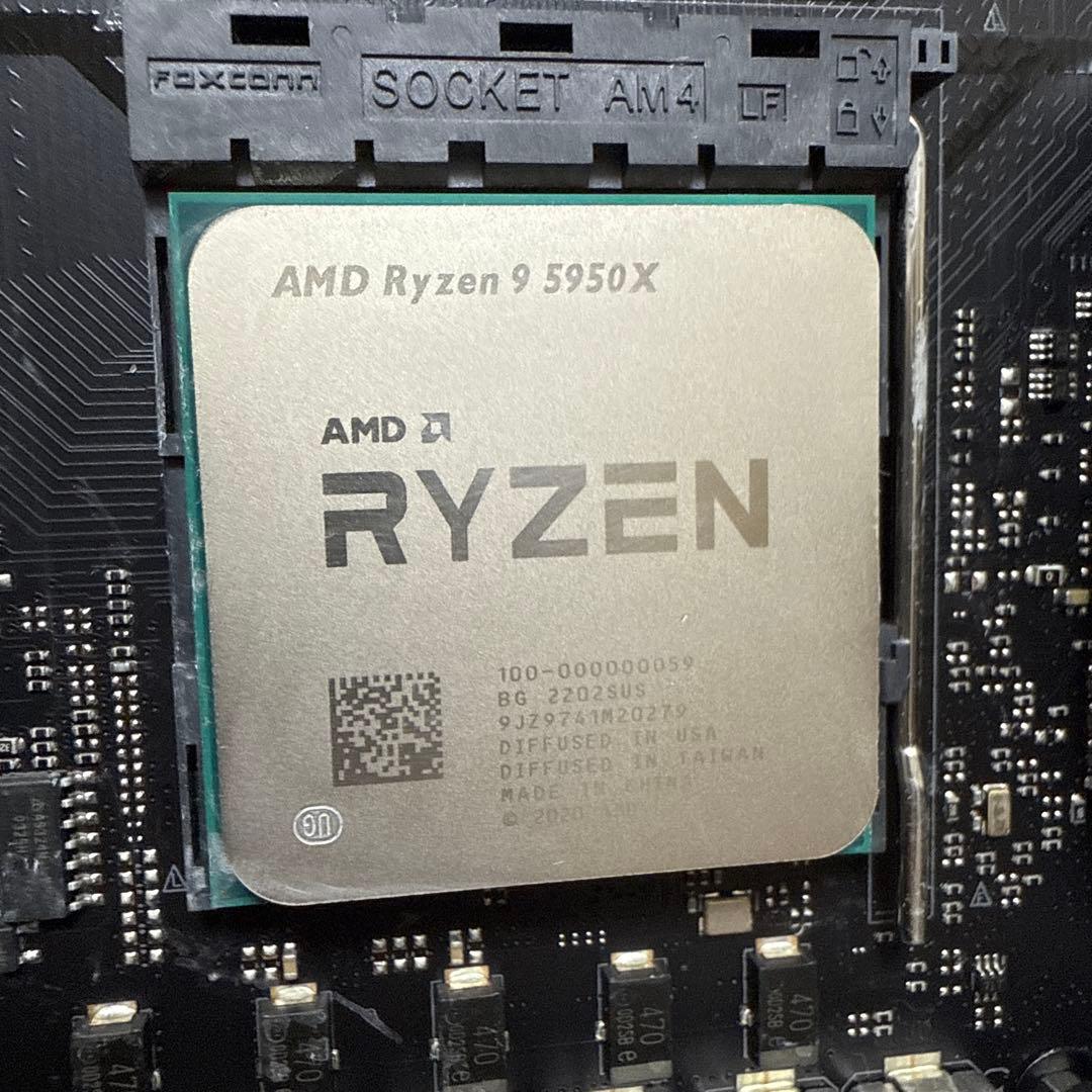 AMD Ryzen 9 5950X CPU 5000シリーズ　美品　動作確認済み