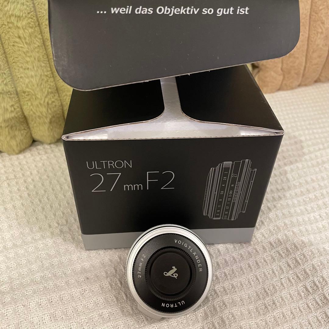 コシナ フォクトレンダー ULTRON 27mm F2 Xマウント シルバー