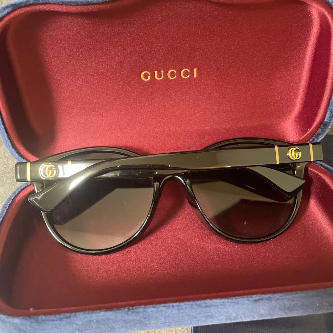 早い者勝ち 美品 正規品 最安値 GUCCI ブラック サングラス