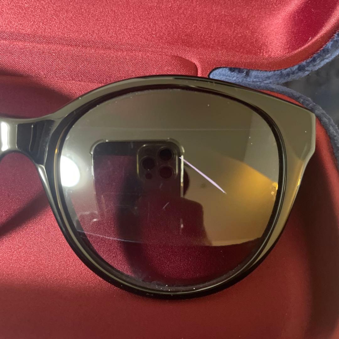 早い者勝ち 美品 正規品 最安値 GUCCI ブラック サングラス