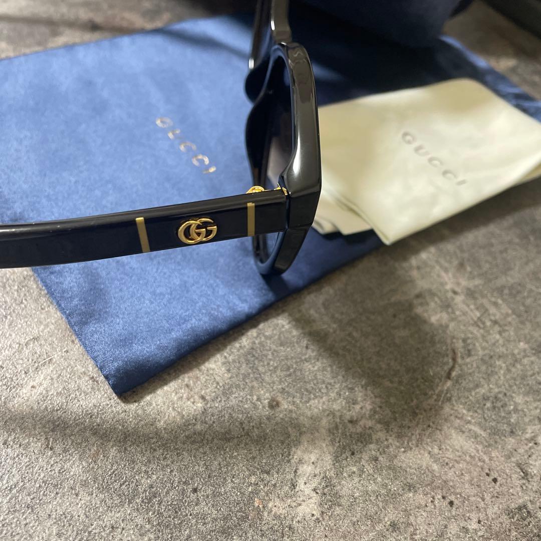 早い者勝ち 美品 正規品 最安値 GUCCI ブラック サングラス