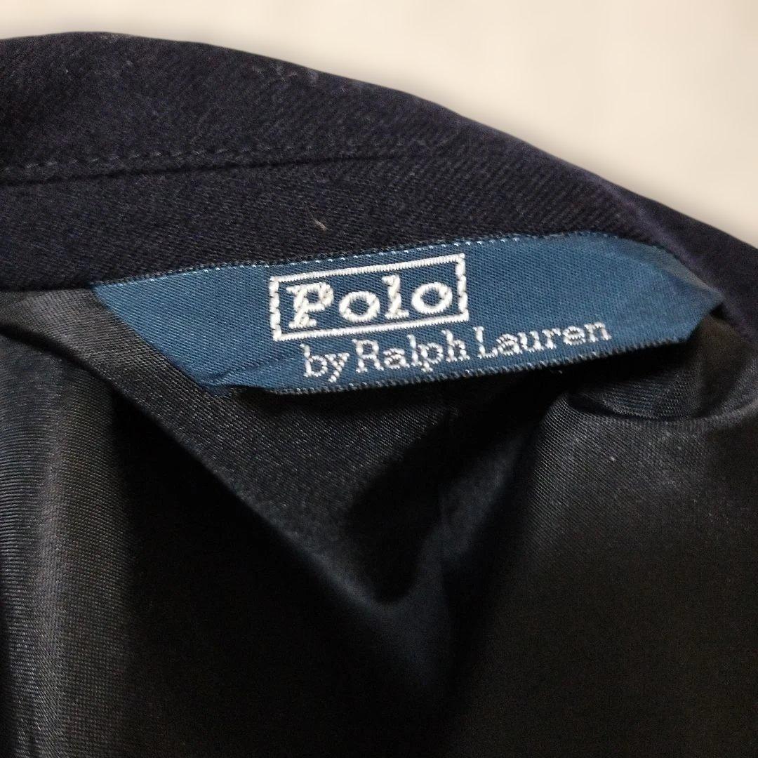 【極美品】ポロラルフローレン　セットアップ　金ボタン　シャツ×ネクタイ付　110