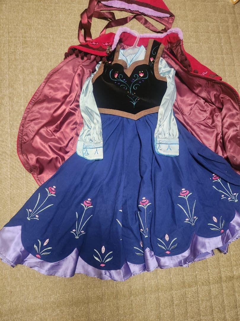 雪山 アナ アナ雪 コスプレ Ｄハロ 子供服 仮装 ドレス