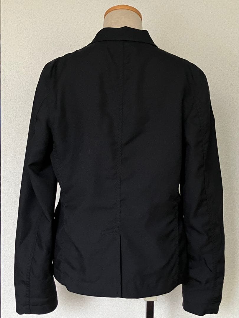 ブラックコムデギャルソン ポリエステルテーラードジャケット