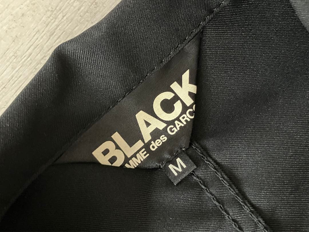 ブラックコムデギャルソン ポリエステルテーラードジャケット