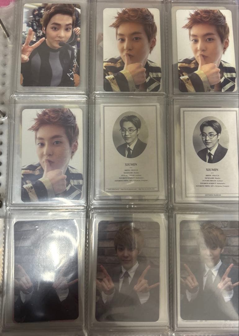 EXO CBX シウミン トレカ 100枚セット