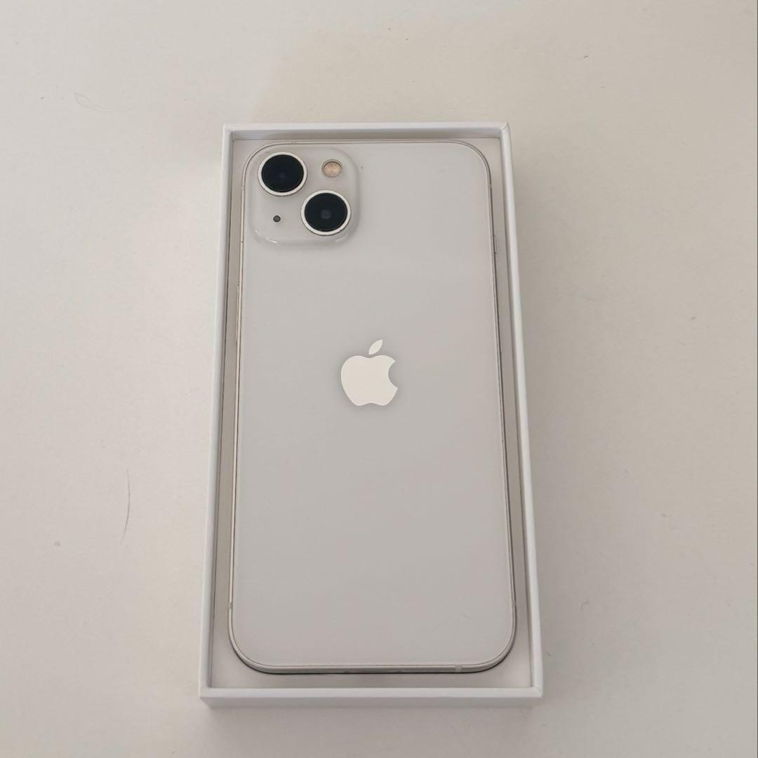 Apple iPhone 13 本体　128G スターライト　SIMフリー箱付き