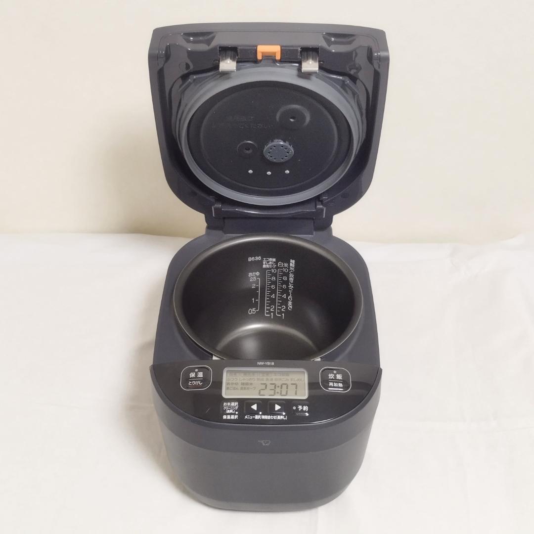 象印 圧力IH炊飯ジャー 豪熱大火力 1升 NW-YB18AM-BZ