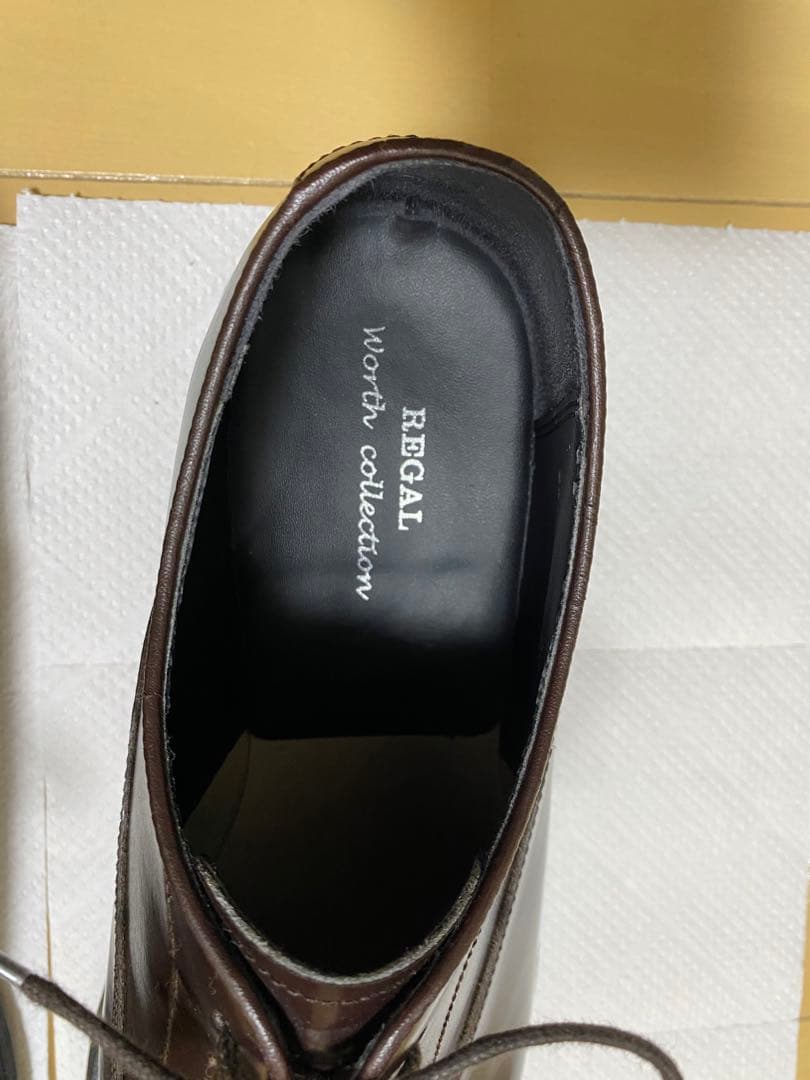 REGAL ダークブラウン ビジネスシューズ