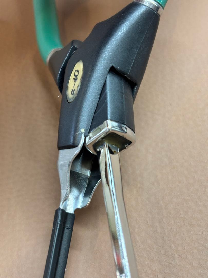 未使用品　LENZ α-4Gレンツアイロン 5角 4ミリ　理容アイロン