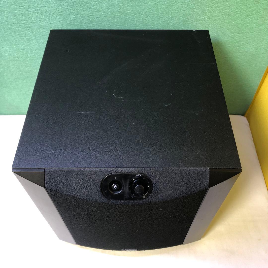 お23● YAMAHA NS-SW200 サブウーファー 黒 動作確認済み