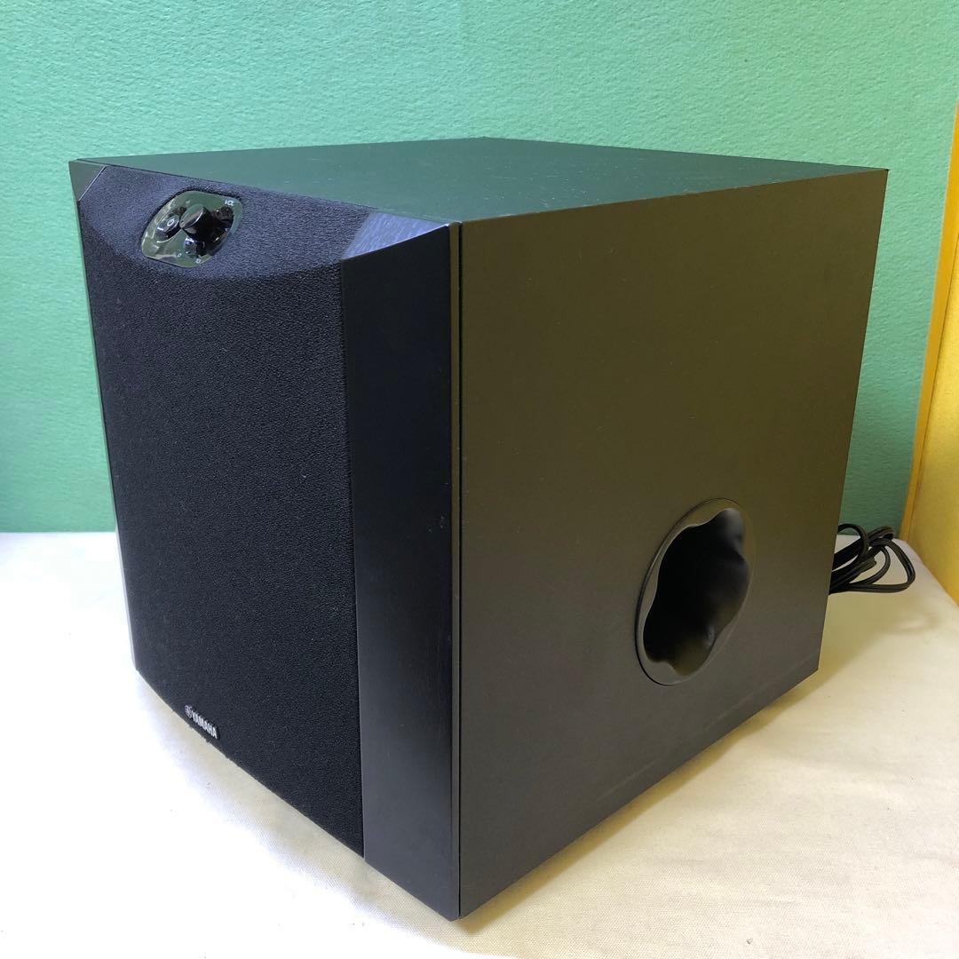 お23● YAMAHA NS-SW200 サブウーファー 黒 動作確認済み
