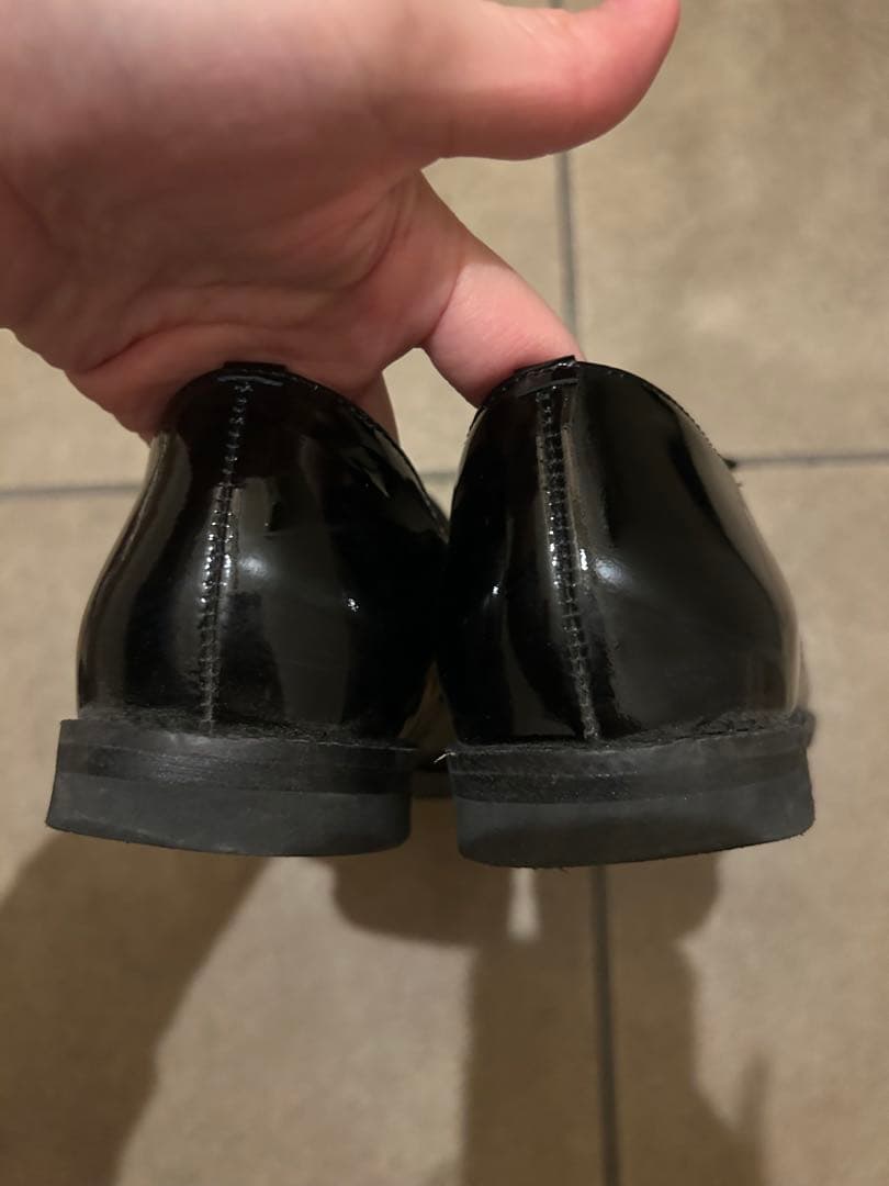 our きれいめレースアップシューズ