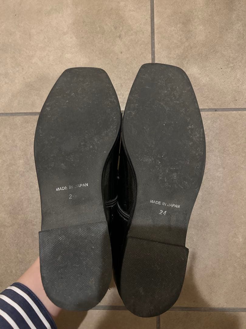 our きれいめレースアップシューズ