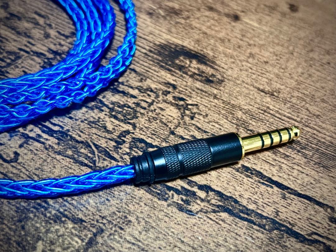 7N銀メッキ銅線8芯　CIEM 2pin 4.4mmバランスケーブル