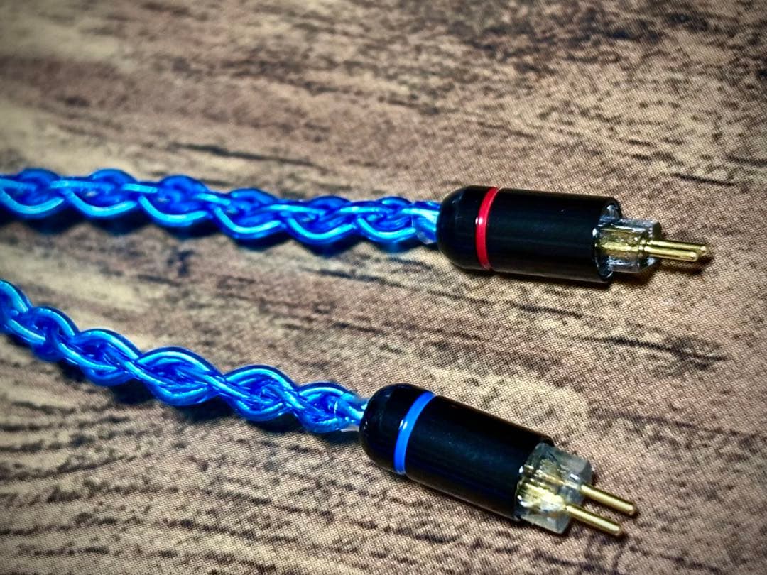 7N銀メッキ銅線8芯　CIEM 2pin 4.4mmバランスケーブル