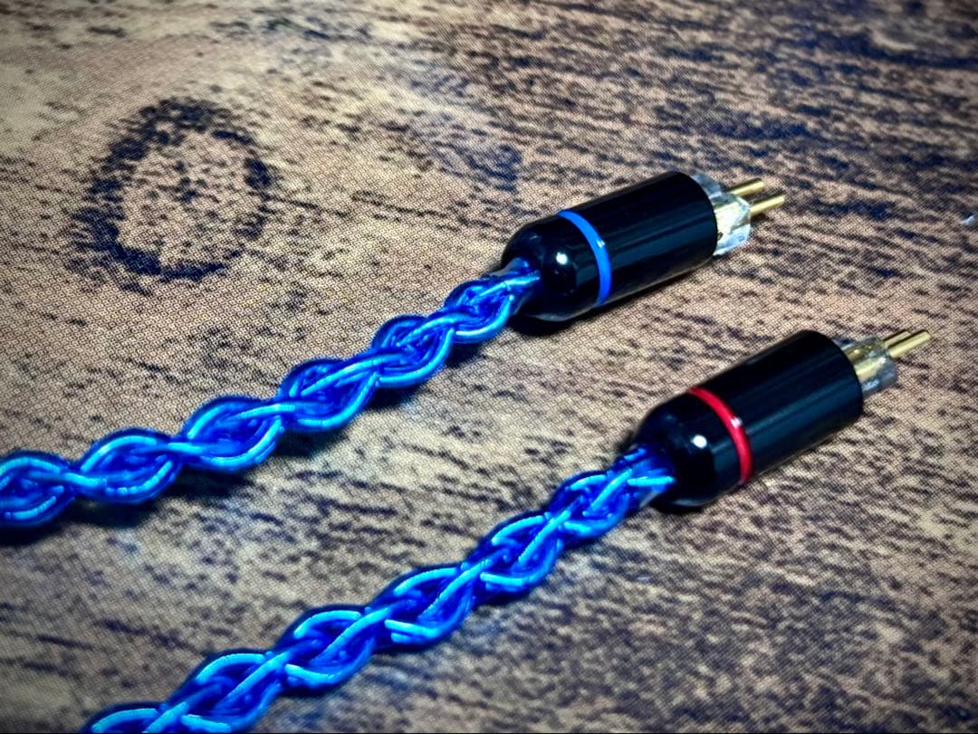 7N銀メッキ銅線8芯　CIEM 2pin 4.4mmバランスケーブル