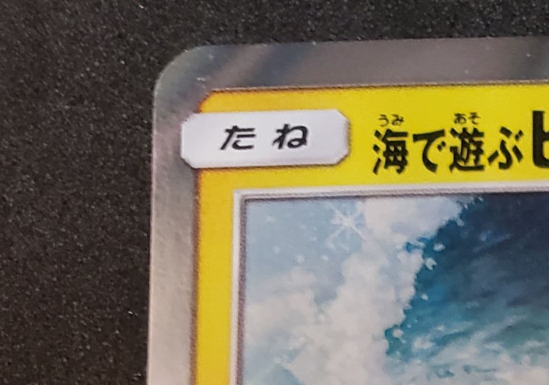 海で遊ぶピカチュウ: プロモ [SM-P 392]プロモーションカード「SM-P