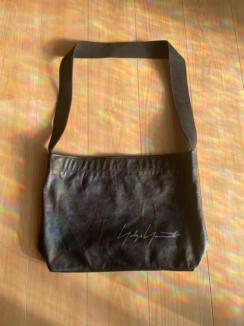 Yohji Yamamoto ノベルティ レザーバッグ