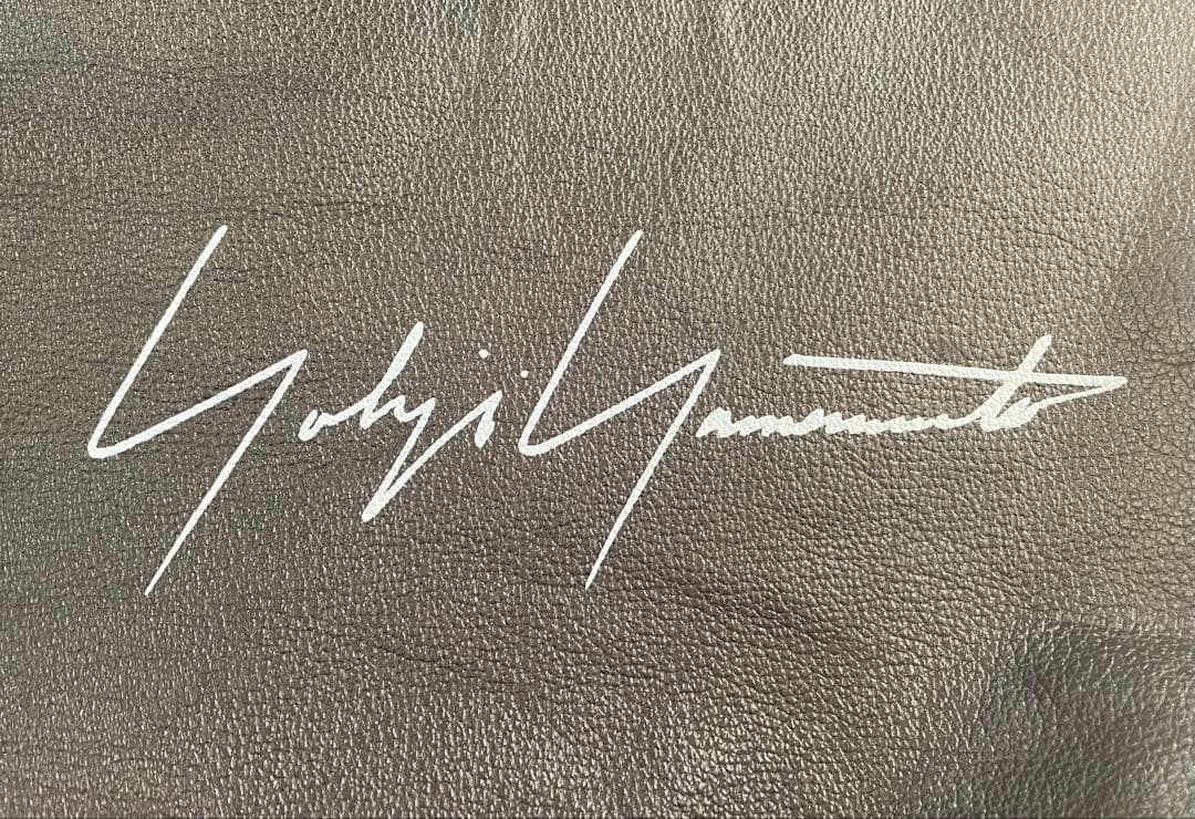 Yohji Yamamoto ノベルティ レザーバッグ