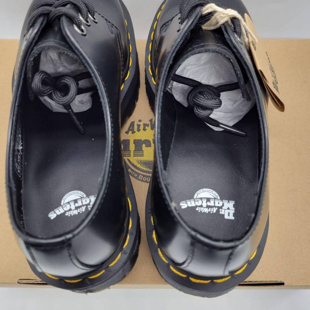 Dr. Martens 3ホール ブラック ローファー 25cm 厚底QUAD