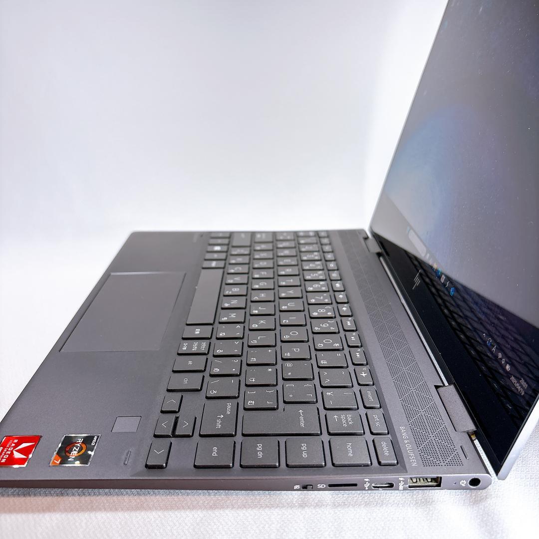【バッテリー100％】hp Envy x360 2in1 タッチ高級機 _722
