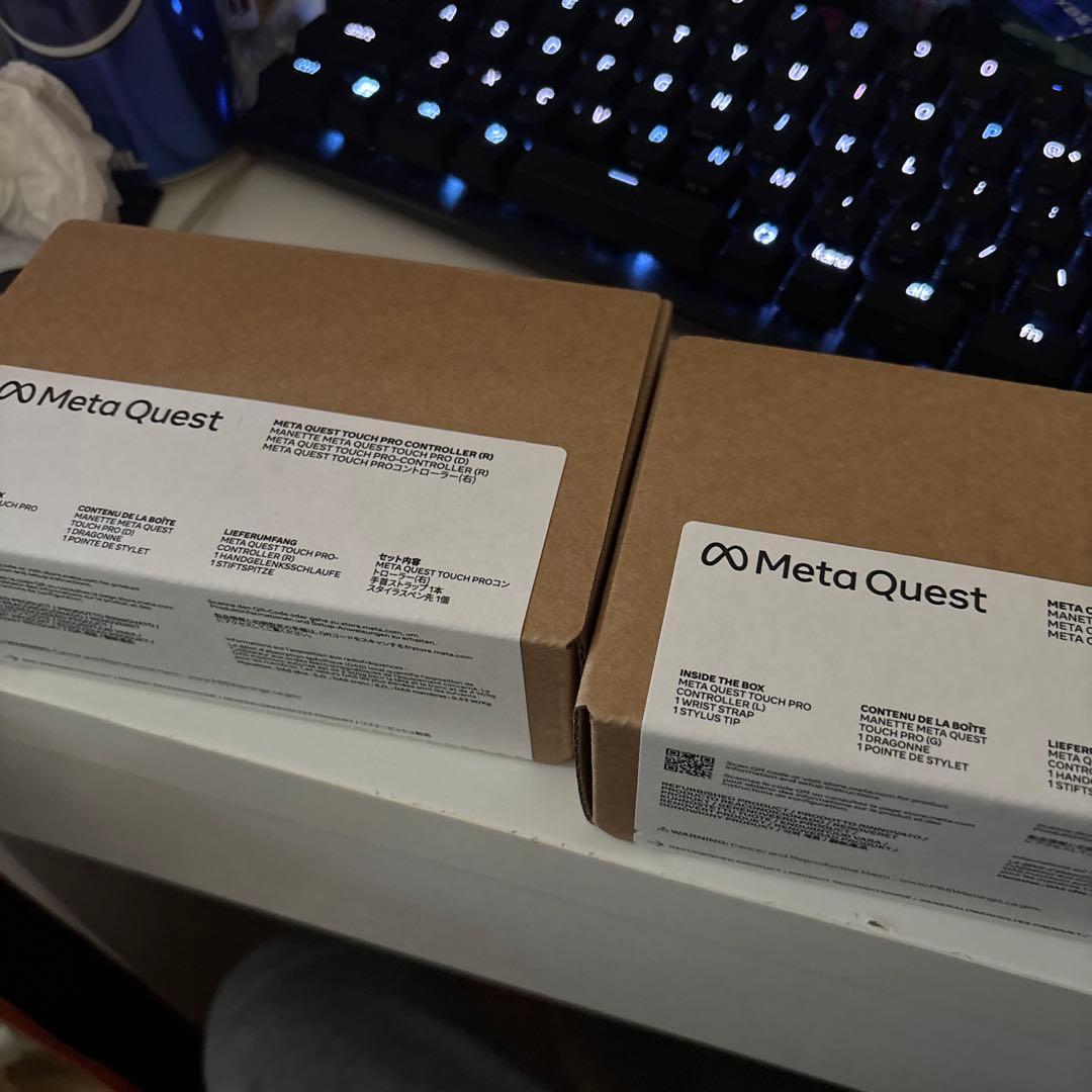  quest pro コントローラー