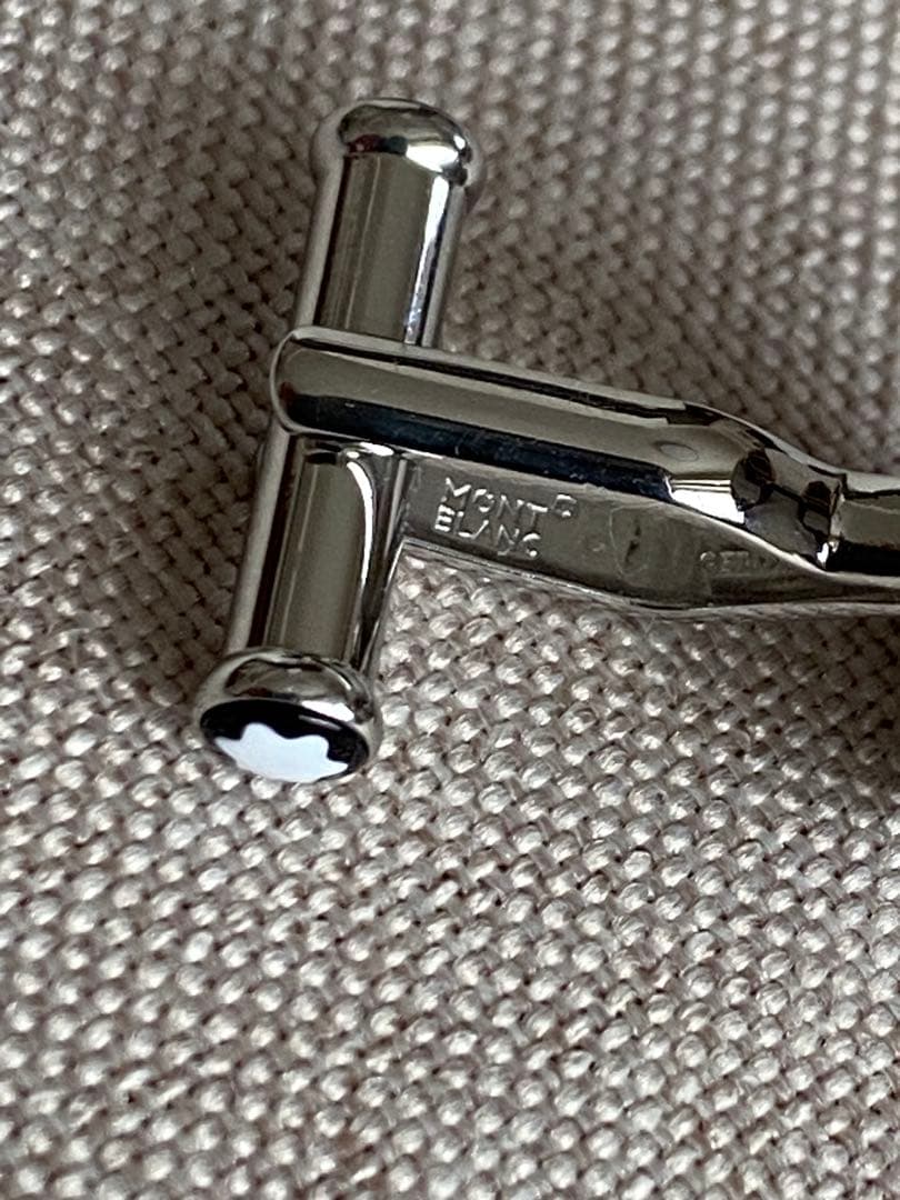 ◾️MONTBLANC ◾️マイスターシュテュックブルーゴールドストーンカフリンクス