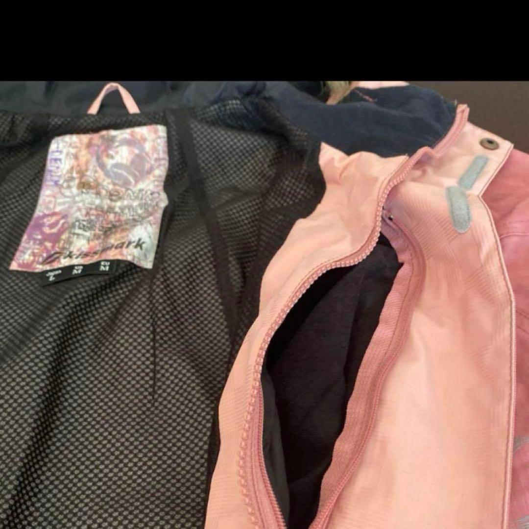 キスマーク kissmark スキーウェア スノーボード Lサイズ　ピンク