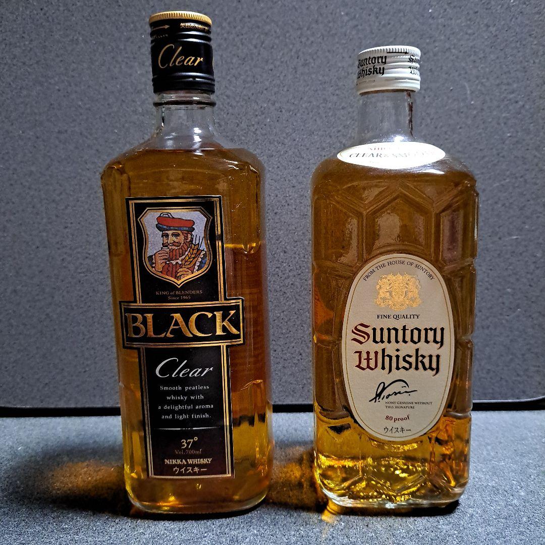 ブラックニッカースピリッツ表記無し サントリー白角