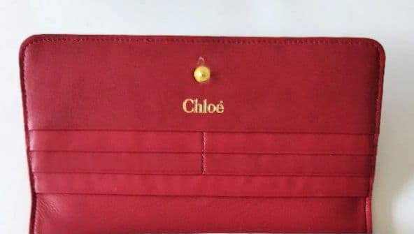 【未使用】Chloe　クロエ　レディース　長財布　ラムスキン