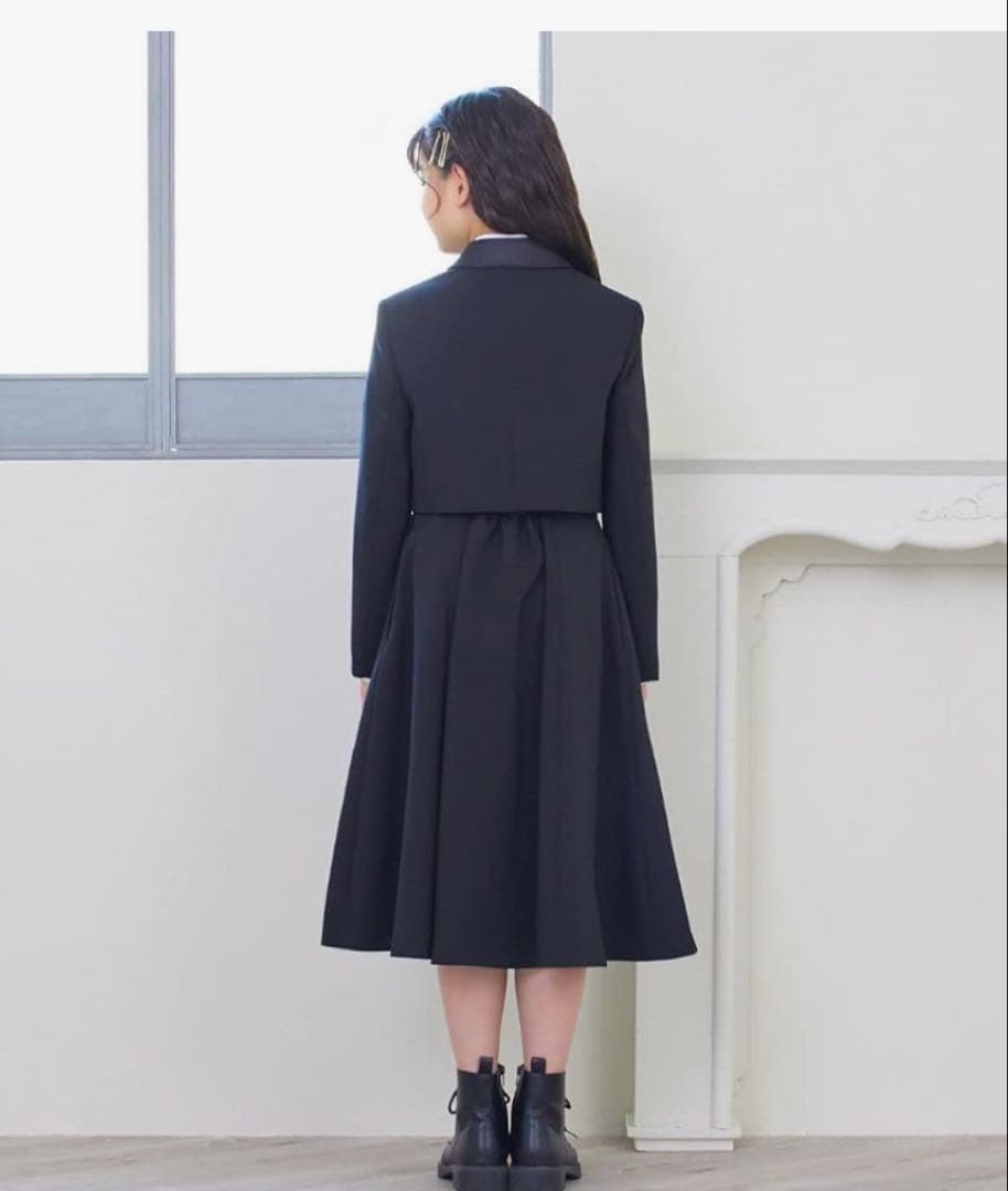 【美品】ELLE en noir フォーマルスーツ150サイズ
