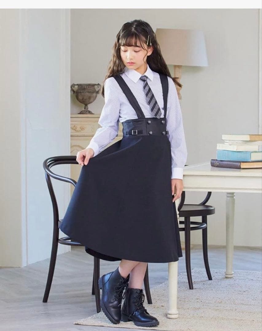 【美品】ELLE en noir フォーマルスーツ150サイズ