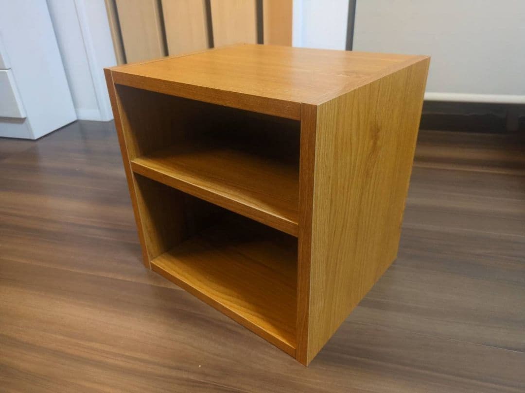 ディノス　組み合わせ自在な収納棚　本棚（6個セット）　付属品追加（写真）